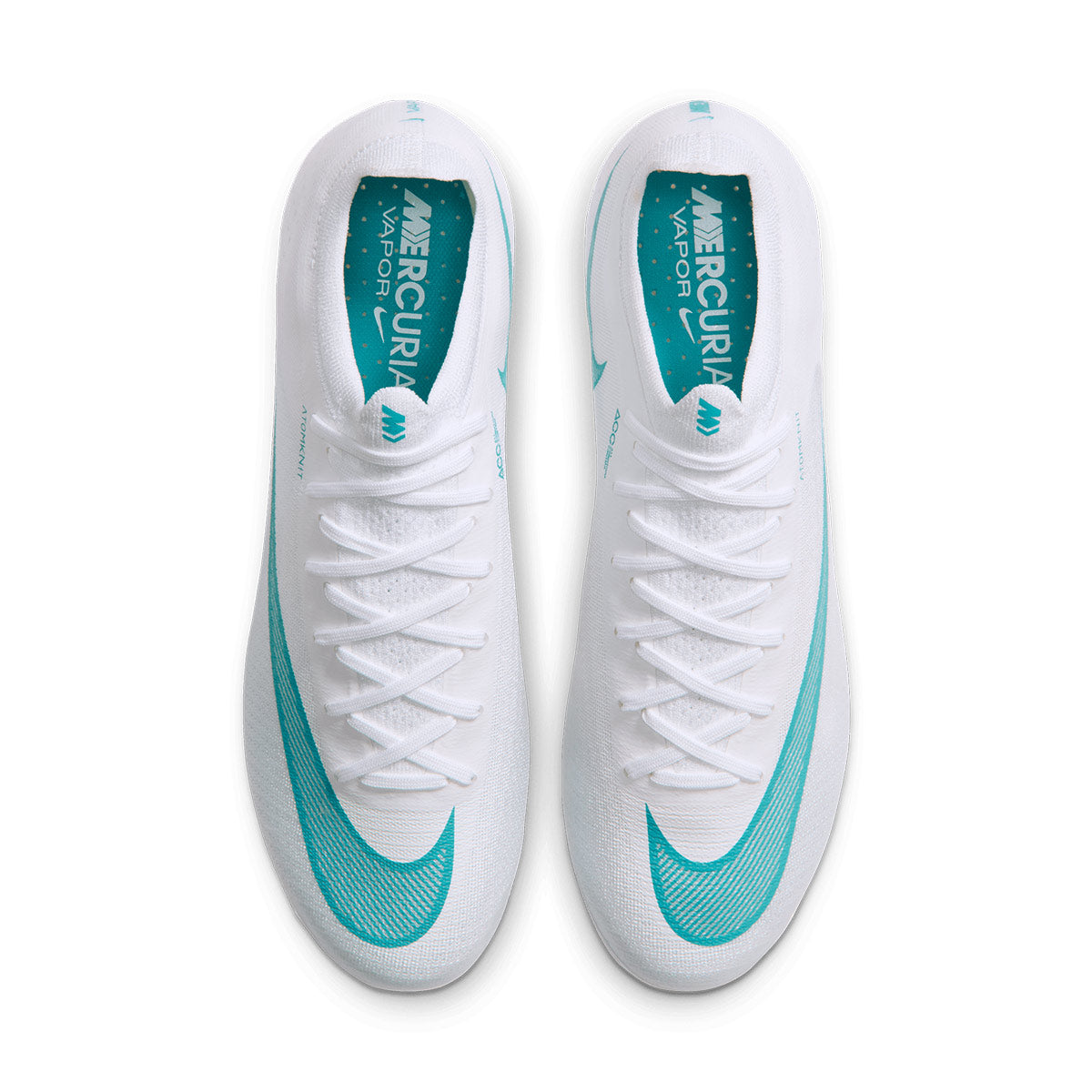 NIKE MERCURIAL VAPOR 17 ELITE FG - WHITE/DUSTY CACTUS