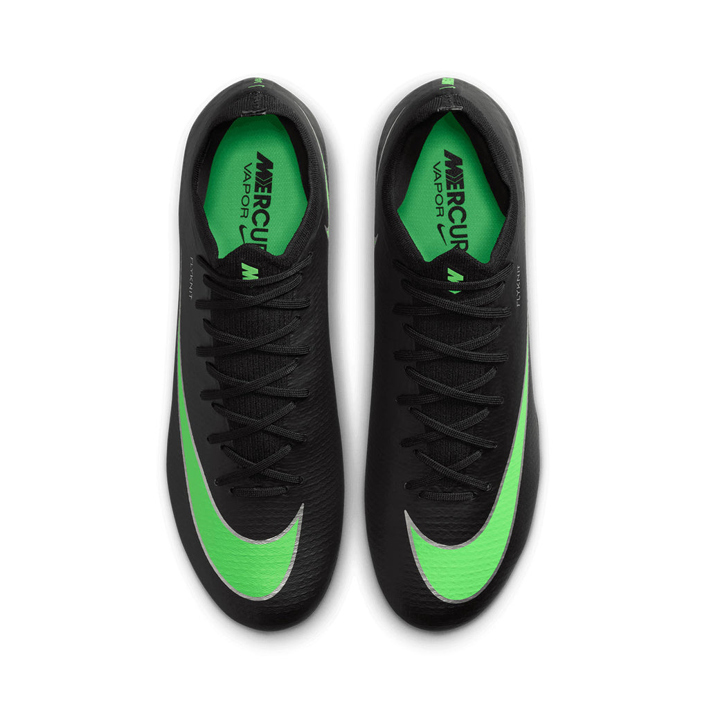 NIKE MERCURIAL VAPOR 17 PRO FG - BLACK/ILLUSION GREEN/BLACK