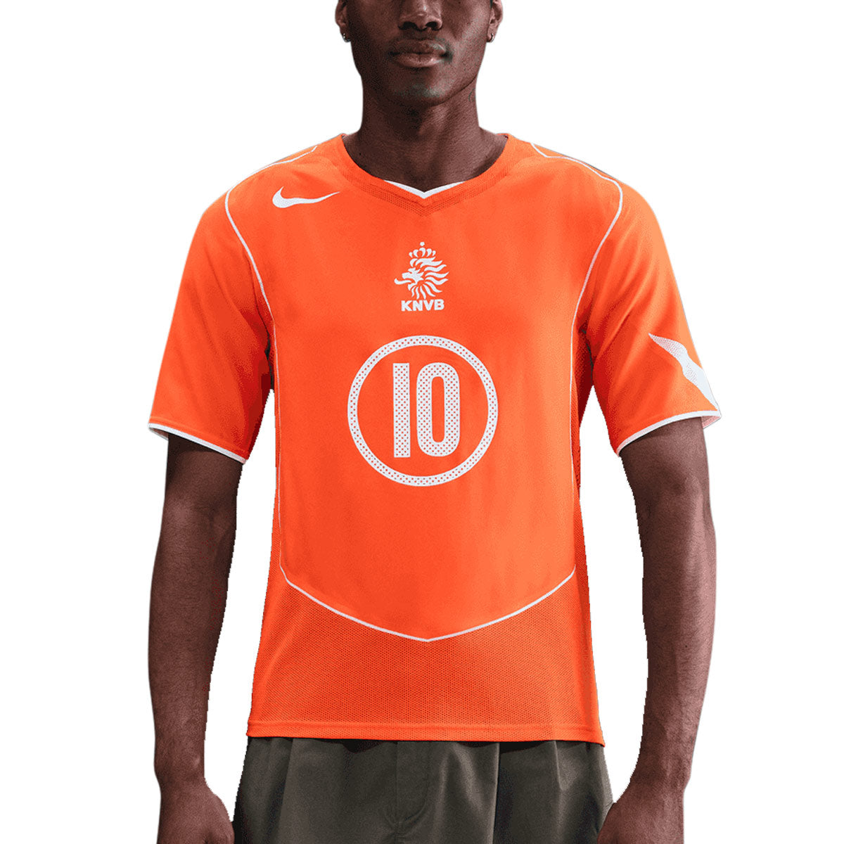 NIKE NETHERLANDS 2004 RE ISSUE JERSEY N&N - SAFETY ORANGE/WHITE/WHITE