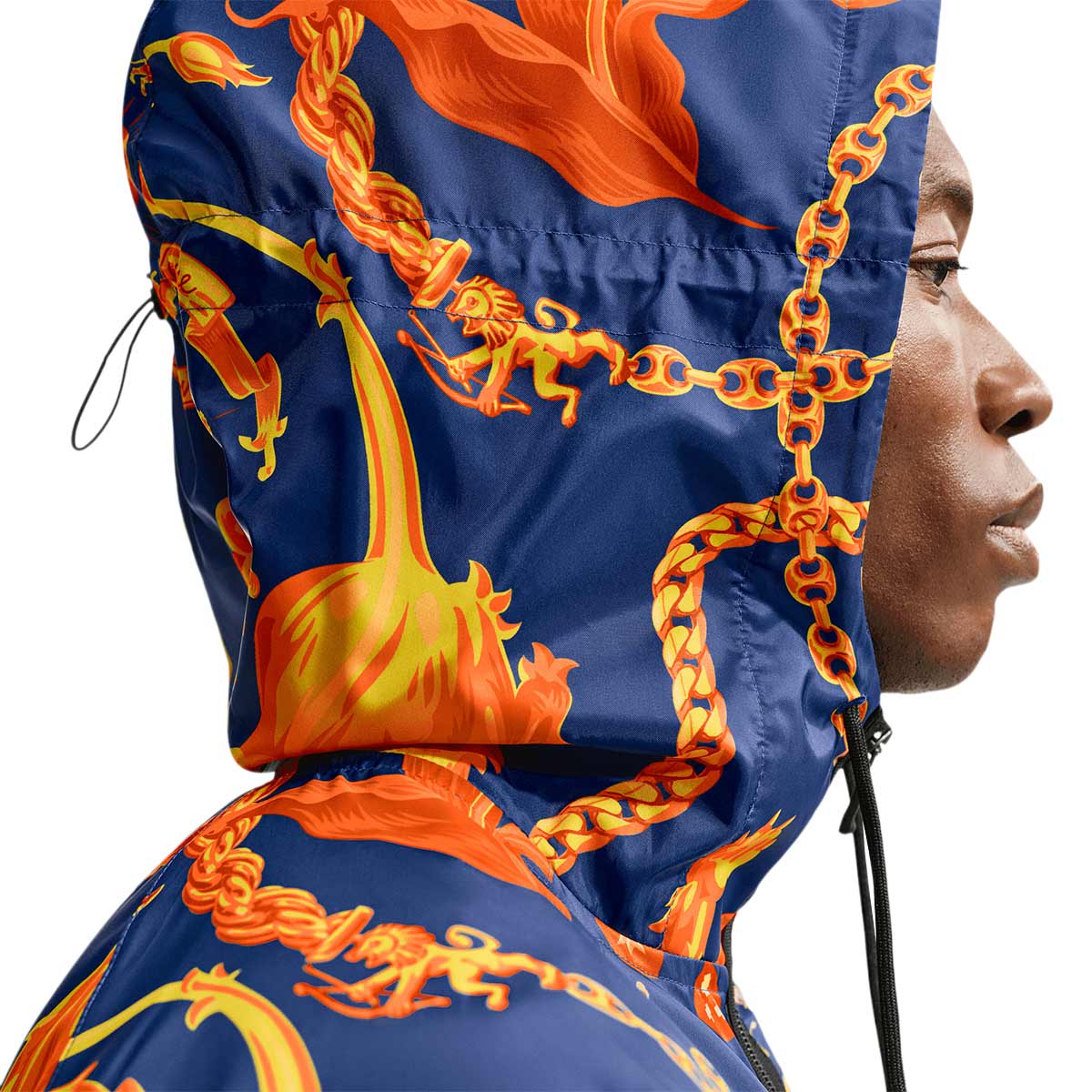 NIKE NETHERLANDS X PATTA KMD ANTHEM JACKET X2 SE - DEEP ROYAL BLUE/WHITE