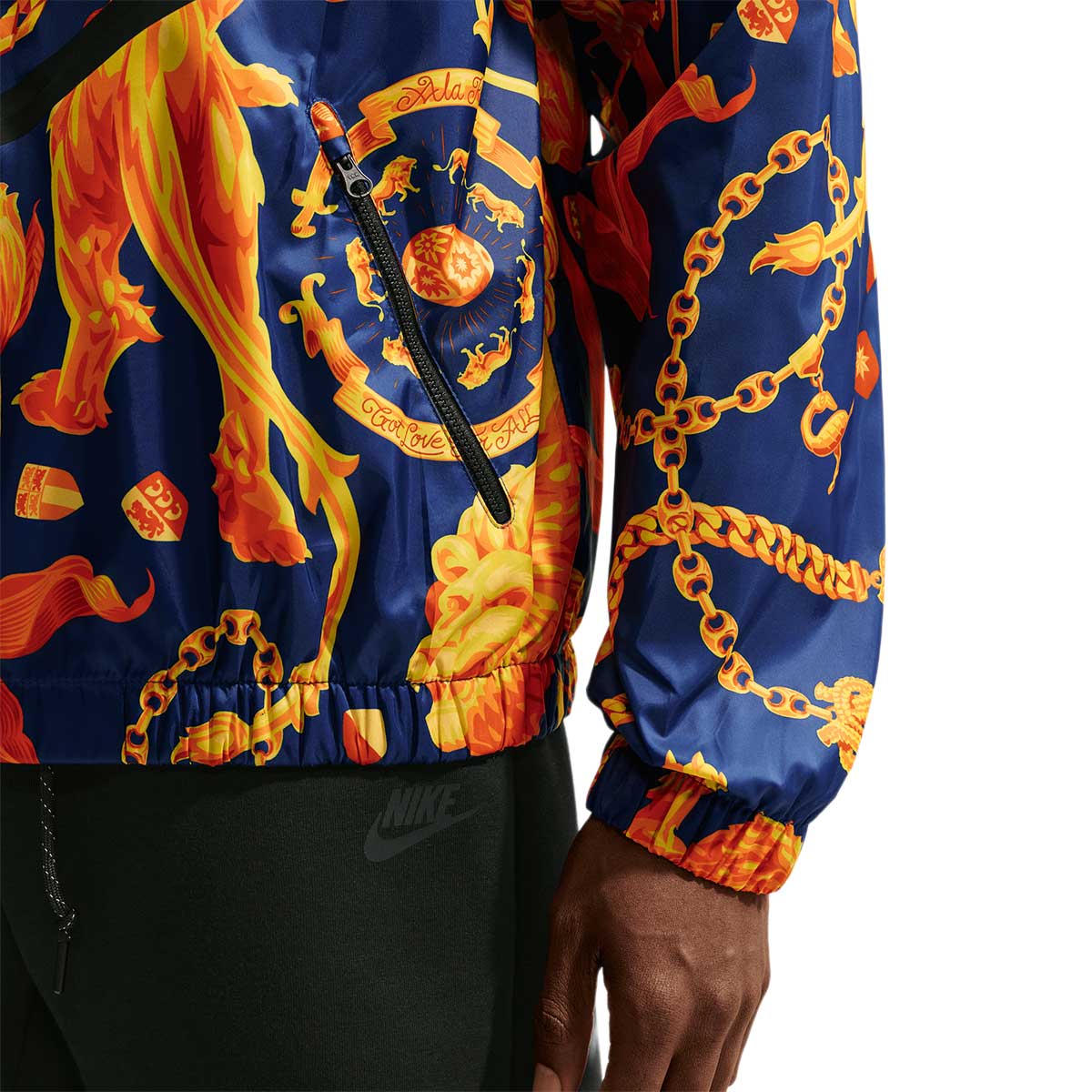 NIKE NETHERLANDS X PATTA KMD ANTHEM JACKET X2 SE - DEEP ROYAL BLUE/WHITE
