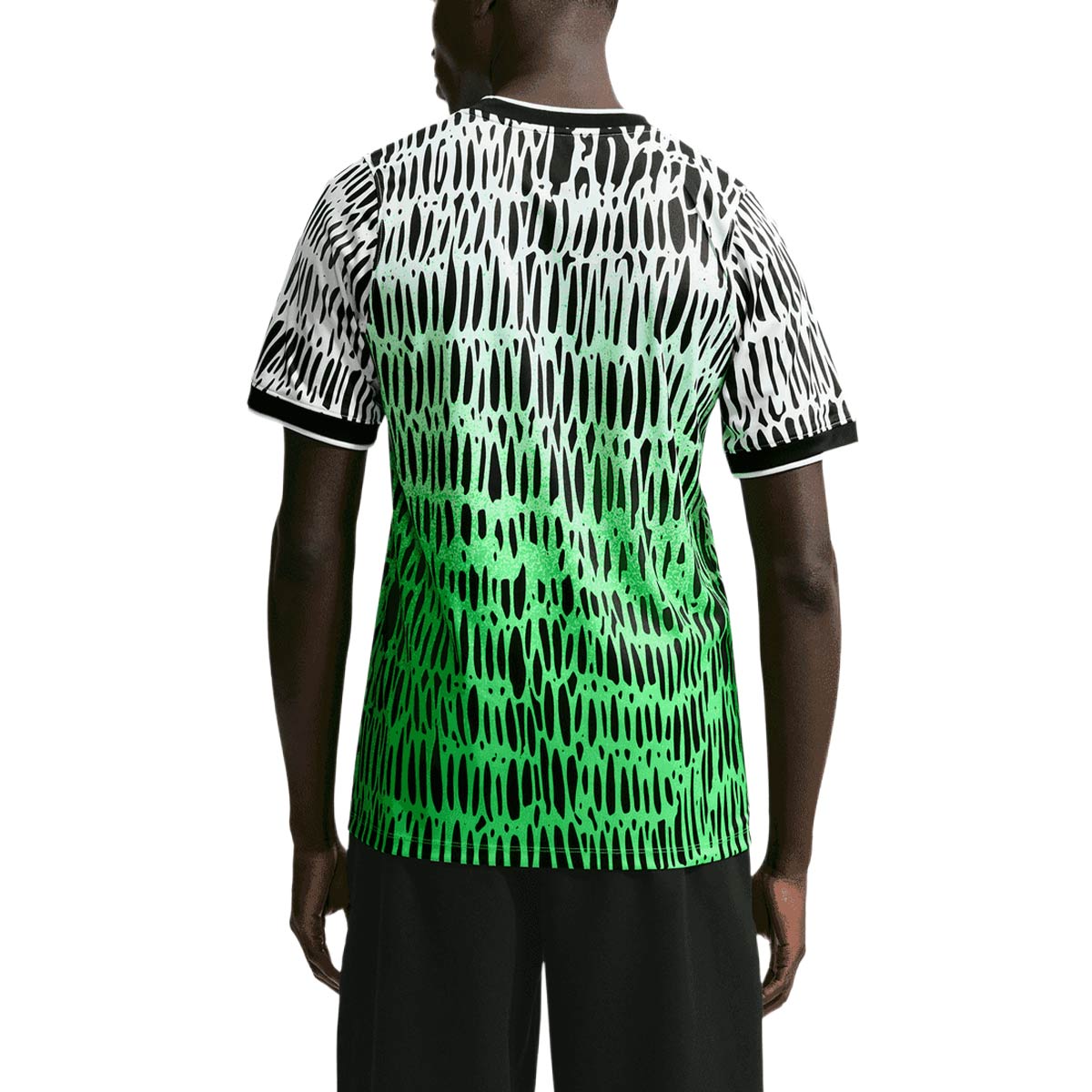 NIKE NIGERIA X SLAWN ACADEMY PRO SS TOP PRE MATCH  X2 SE - BLACK/WHITE