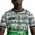 NIKE NIGERIA X SLAWN ACADEMY PRO SS TOP PRE MATCH  X2 SE - BLACK/WHITE