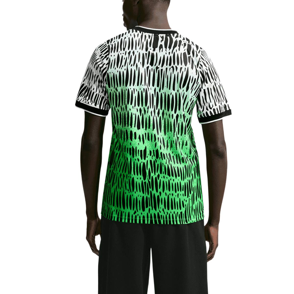 NIKE NIGERIA X SLAWN ACADEMY PRO SS TOP PRE MATCH X2 - BLACK/WHITE