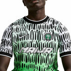 NIKE NIGERIA X SLAWN ACADEMY PRO SS TOP PRE MATCH X2 - BLACK/WHITE
