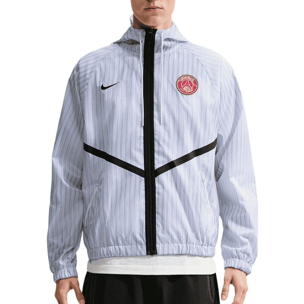 NIKE PARIS SAINT GERMAIN 2026/2027 AWAY KMD ANTHEM JACKET - FOOTBALL GREY/WHITE/COLLEGE NAVY