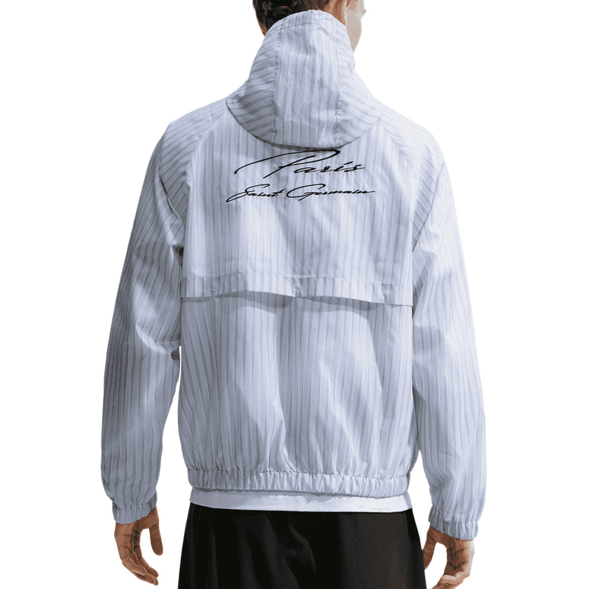 NIKE PARIS SAINT GERMAIN 2026/2027 AWAY KMD ANTHEM JACKET - FOOTBALL GREY/WHITE/COLLEGE NAVY