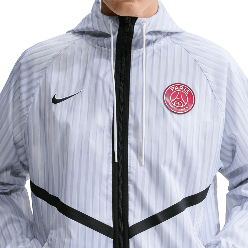 NIKE PARIS SAINT GERMAIN 2026/2027 AWAY KMD ANTHEM JACKET - FOOTBALL GREY/WHITE/COLLEGE NAVY