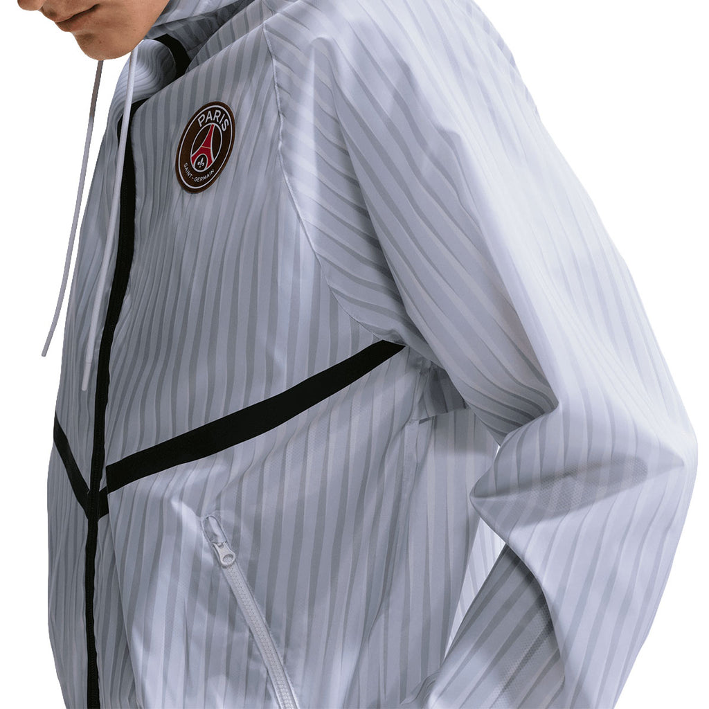 NIKE PARIS SAINT GERMAIN 2026/2027 AWAY KMD ANTHEM JACKET - FOOTBALL GREY/WHITE/COLLEGE NAVY