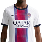 NIKE PARIS SAINT GERMAIN 2026/2027 AWAY PLAYER JERSEY - WHITE/COLLEGE NAVY/COLLEGE NAVY