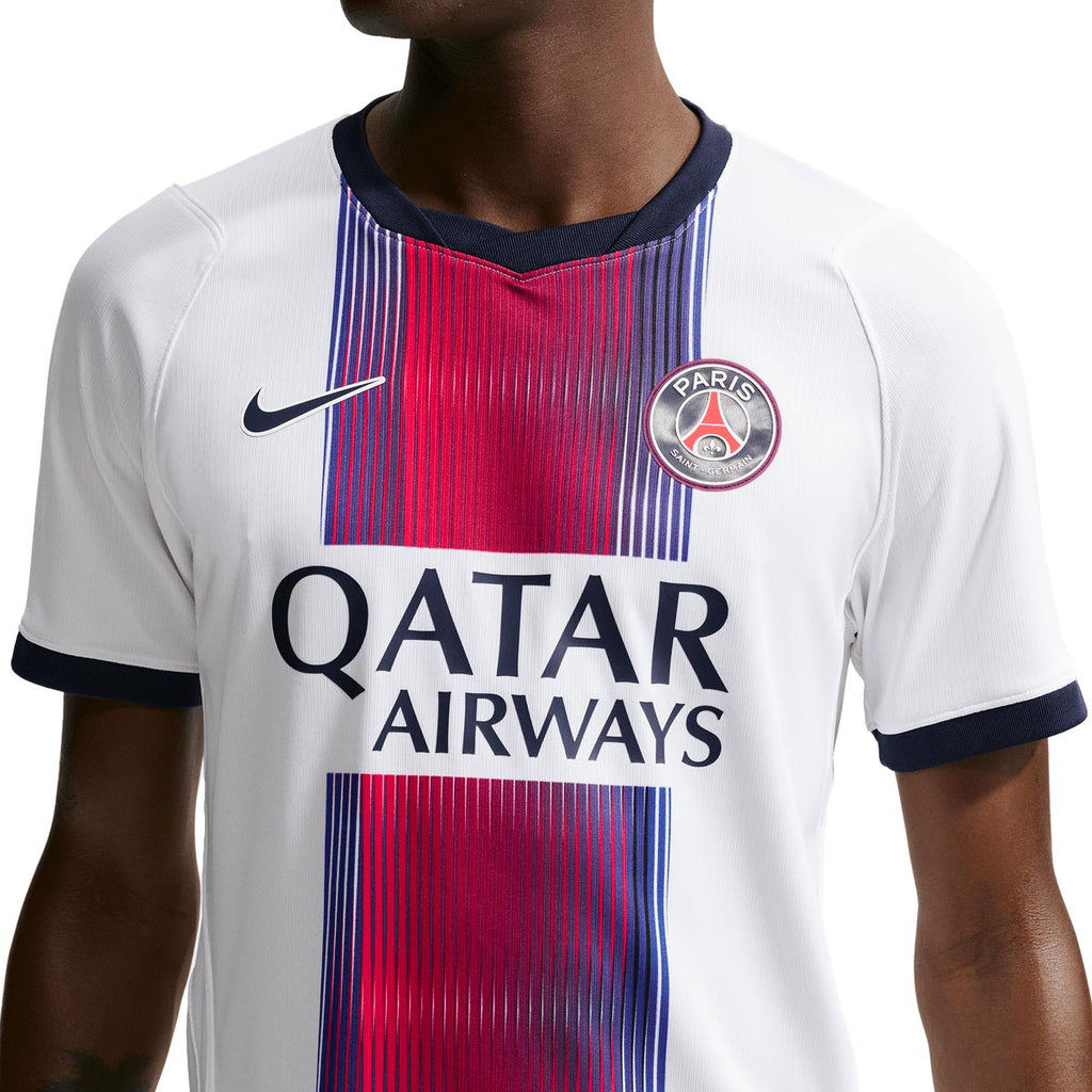 NIKE PARIS SAINT GERMAIN 2026/2027 AWAY REPLICA JERSEY - WHITE/COLLEGE NAVY/COLLEGE NAVY