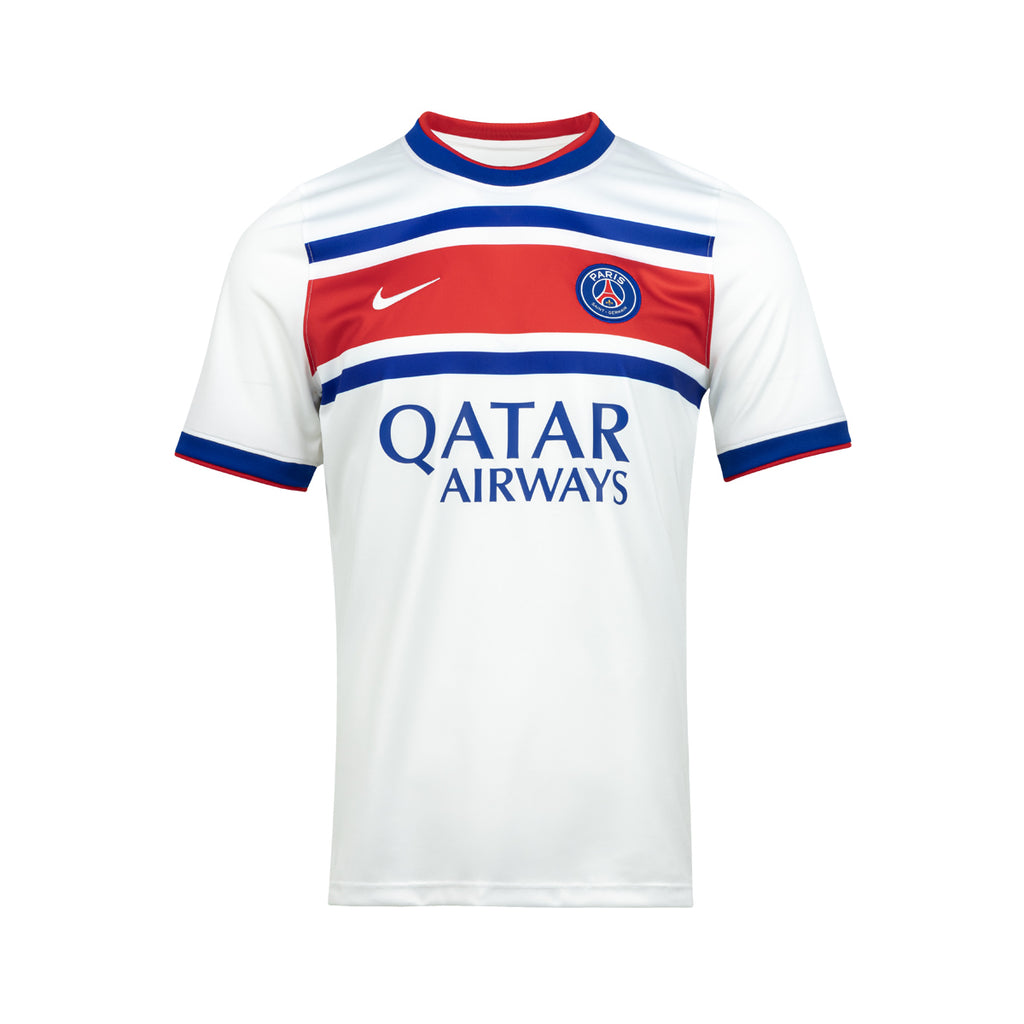 NIKE PARIS SAINT GERMAIN 2026/2027 ACADEMY PRO SS TOP PRE MATCH - WHITE/OLD ROYAL/UNIVERSITY RED/WHITE