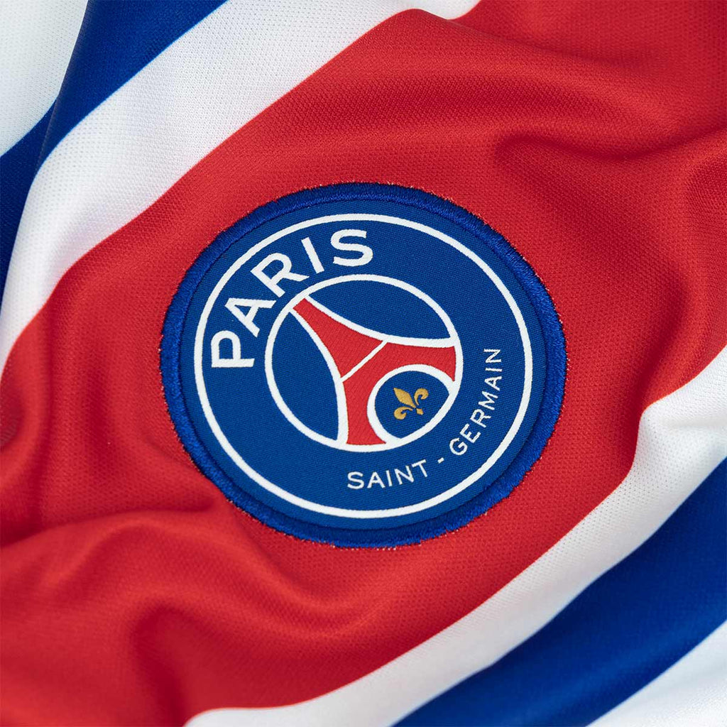 NIKE PARIS SAINT GERMAIN 2026/2027 ACADEMY PRO SS TOP PRE MATCH - WHITE/OLD ROYAL/UNIVERSITY RED/WHITE