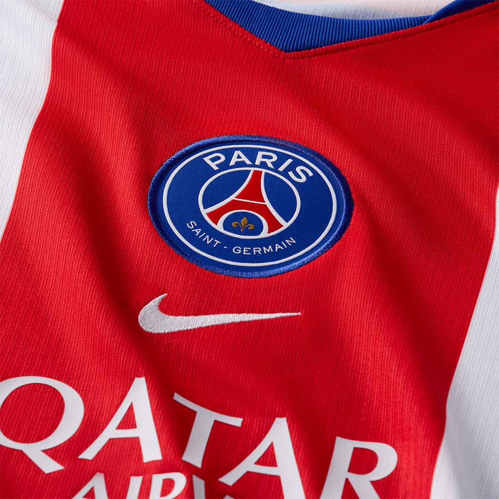 NIKE PARIS SAINT GERMAIN 2026/2027 HOME REPLICA LONG SLEEVE JERSEY - OLD ROYAL/WHITE/UNIVERSITY RED/WHITE