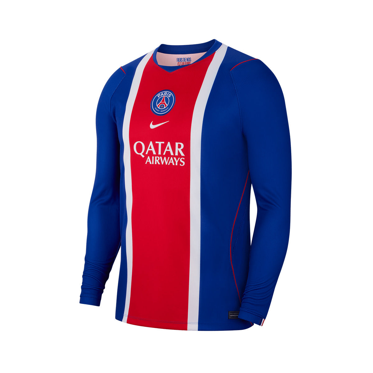 NIKE PARIS SAINT GERMAIN 2026/2027 HOME REPLICA LONG SLEEVE JERSEY - OLD ROYAL/WHITE/UNIVERSITY RED/WHITE