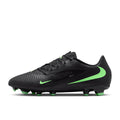 NIKE PHANTOM 6 LOW ACADEMY FG/MG - BLACK/ILLUSION GREEN/BLACK