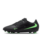 NIKE PHANTOM 6 LOW ACADEMY FG/MG - BLACK/ILLUSION GREEN/BLACK