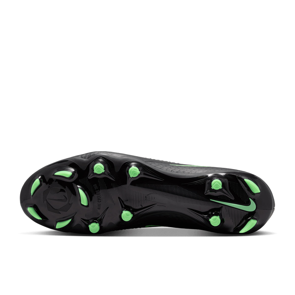 NIKE PHANTOM 6 LOW ACADEMY FG/MG - BLACK/ILLUSION GREEN/BLACK