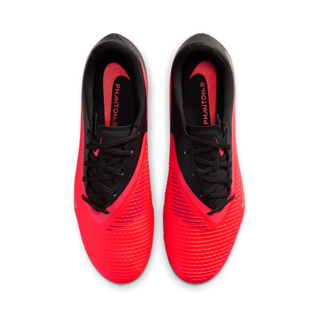 NIKE PHANTOM 6 LOW ACADEMY FG/MG - BRIGHT CRIMSON/BLUR/BLACK