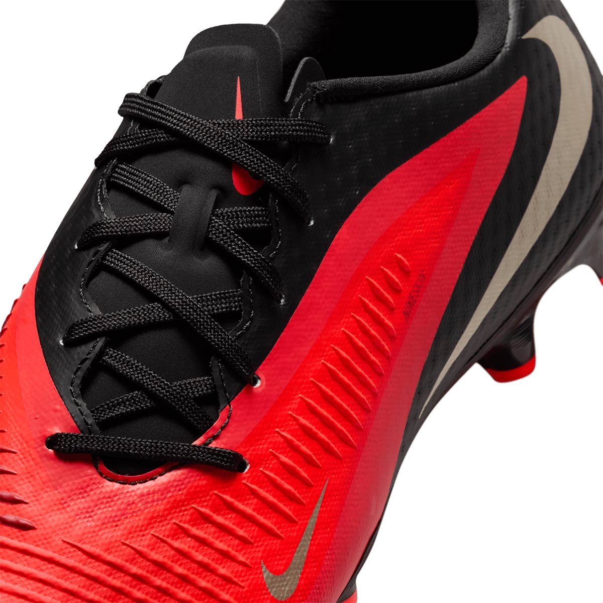 NIKE PHANTOM 6 LOW ACADEMY FG/MG - BRIGHT CRIMSON/BLUR/BLACK
