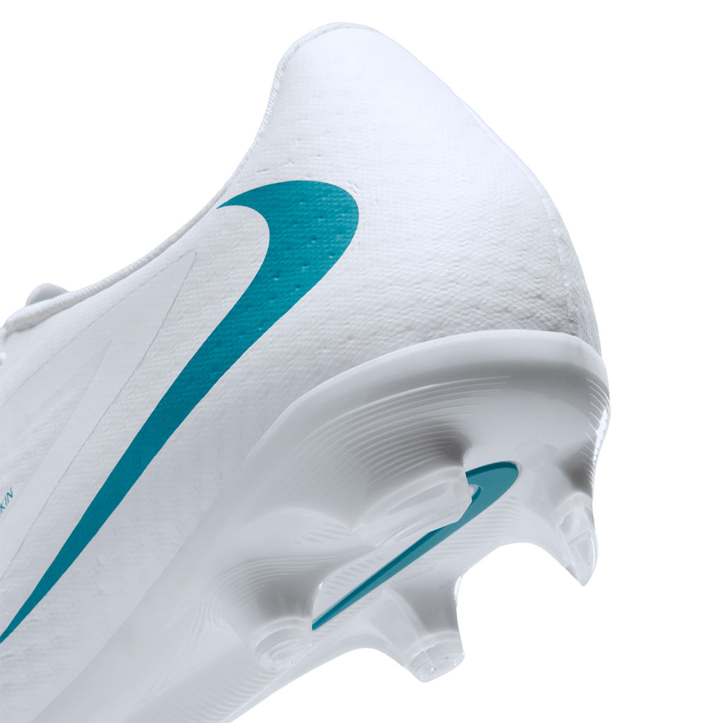 NIKE PHANTOM 6 LOW ACADEMY FG/MG - WHITE/DUSTY CACTUS/WHITE