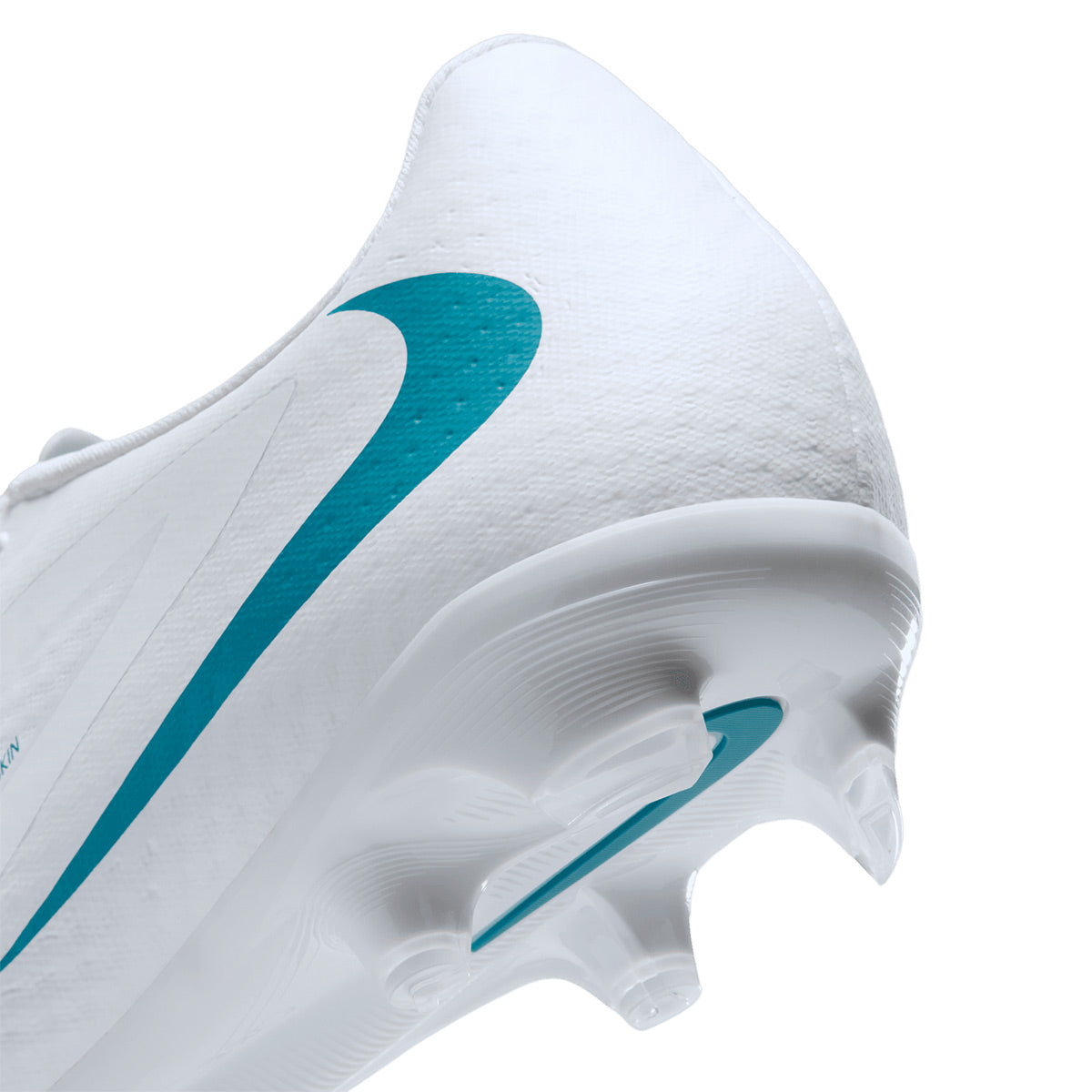 NIKE PHANTOM 6 LOW ACADEMY FG/MG - WHITE/DUSTY CACTUS/WHITE