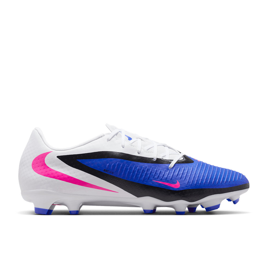 NIKE PHANTOM 6 LOW ACADEMY FG/MG - RACER BLUE/PINK BLAST/WHITE