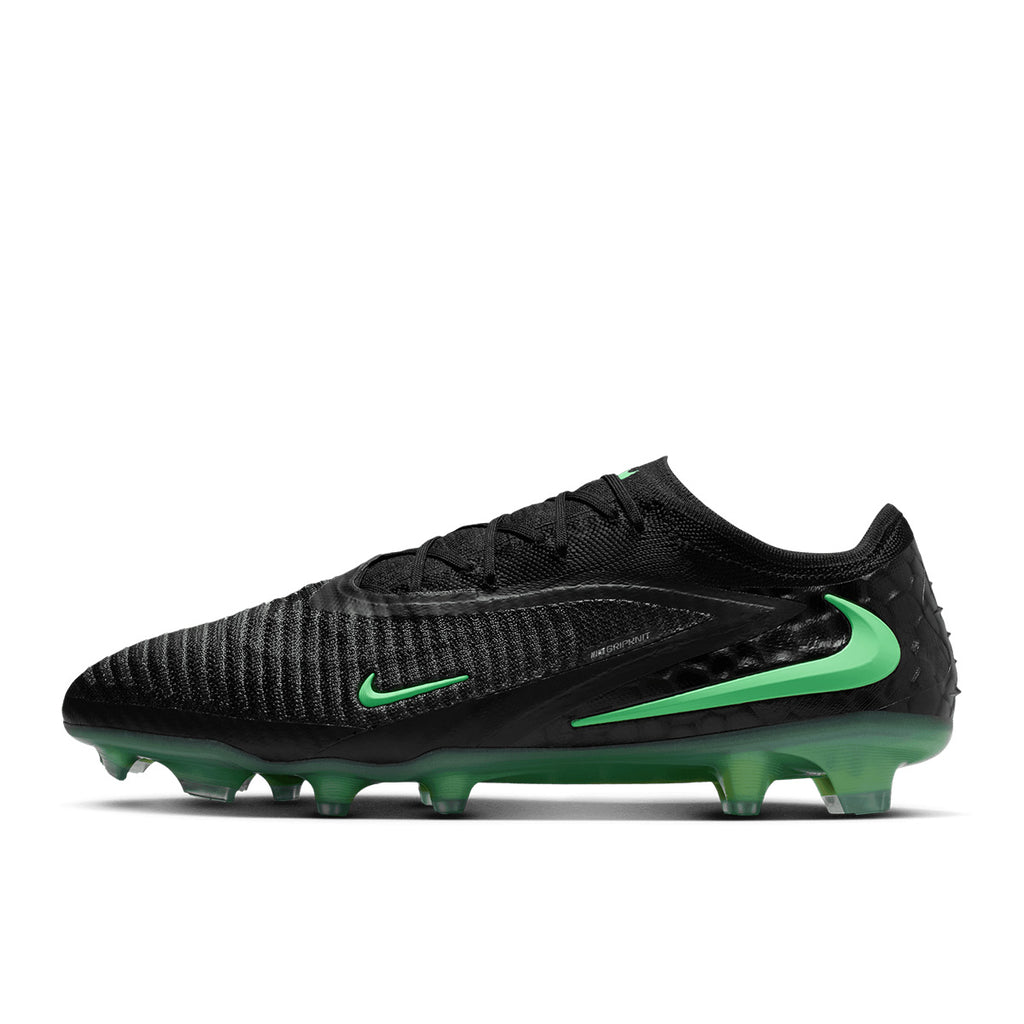 NIKE PHANTOM 6 LOW ELITE FG - BLACK/ILLUSION GREEN/BLACK