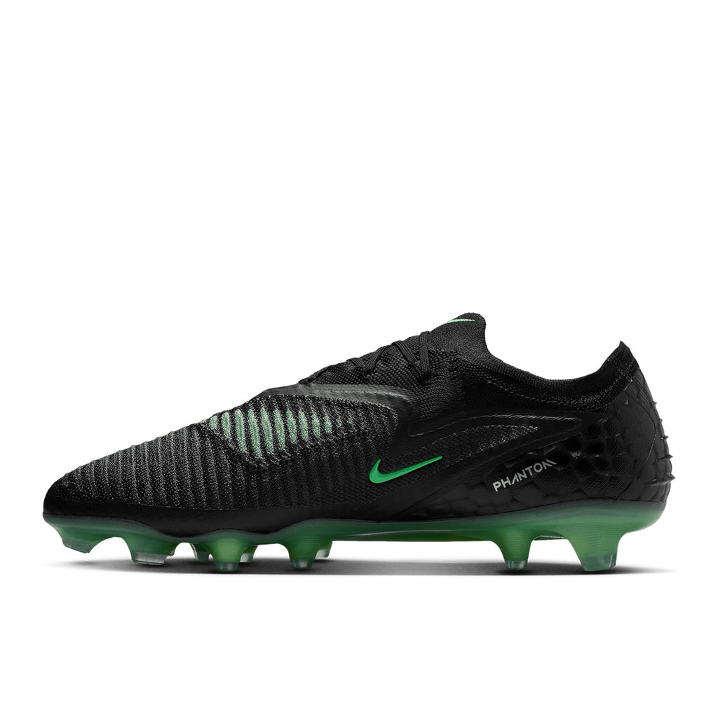 NIKE PHANTOM 6 LOW ELITE FG - BLACK/ILLUSION GREEN/BLACK