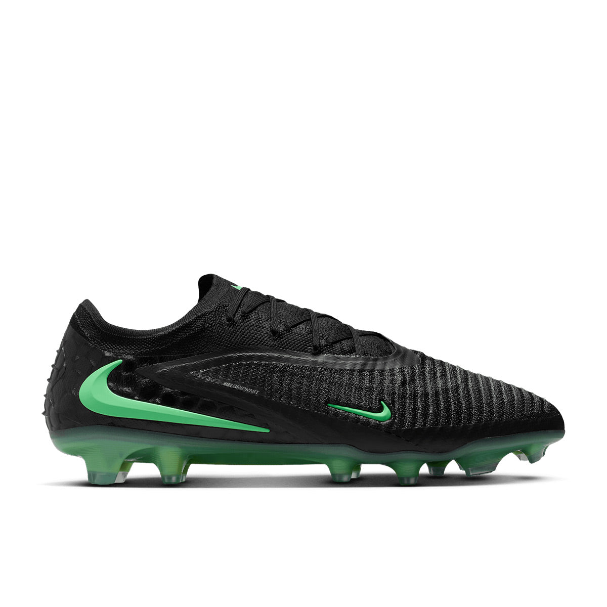NIKE PHANTOM 6 LOW ELITE FG - BLACK/ILLUSION GREEN/BLACK