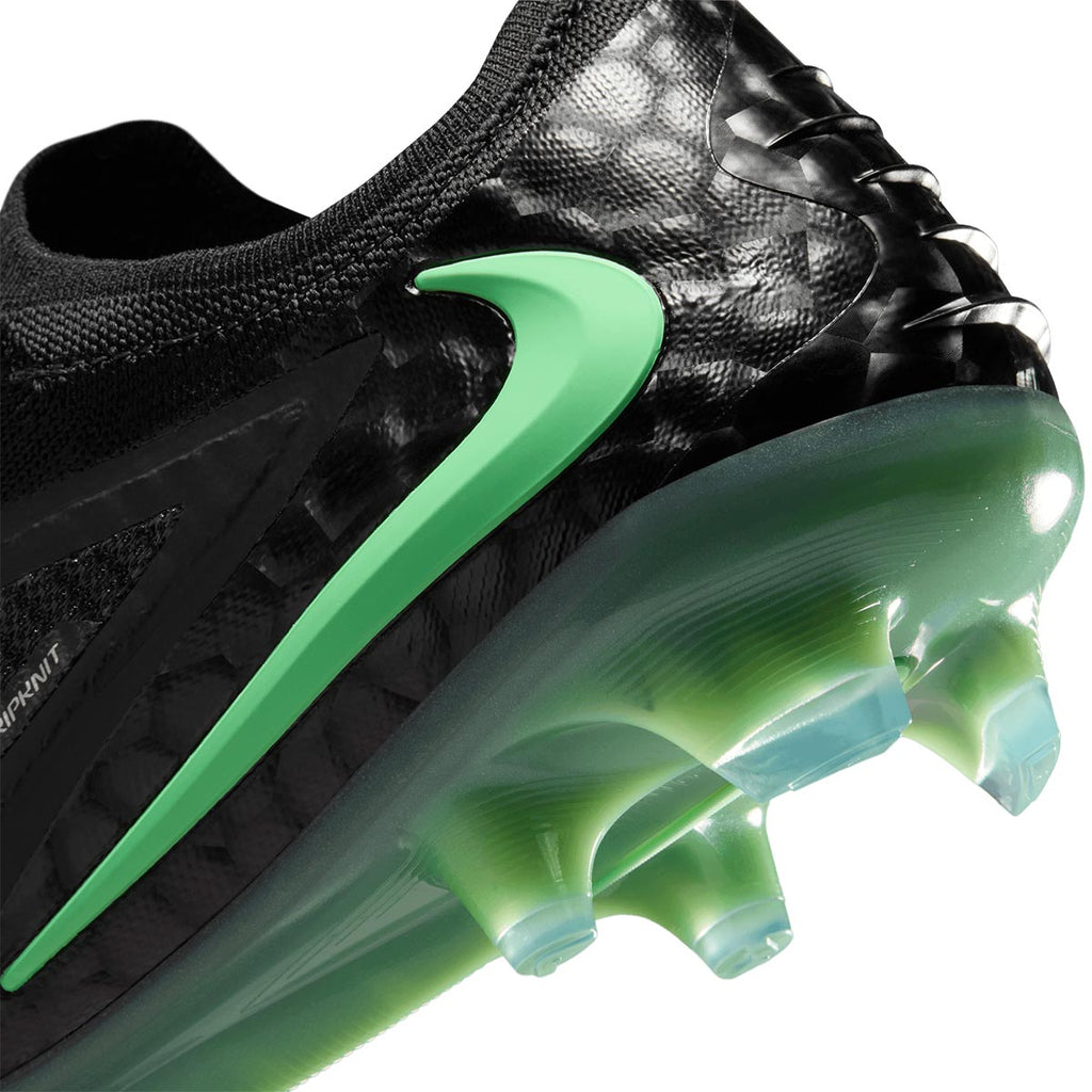 NIKE PHANTOM 6 LOW ELITE FG - BLACK/ILLUSION GREEN/BLACK