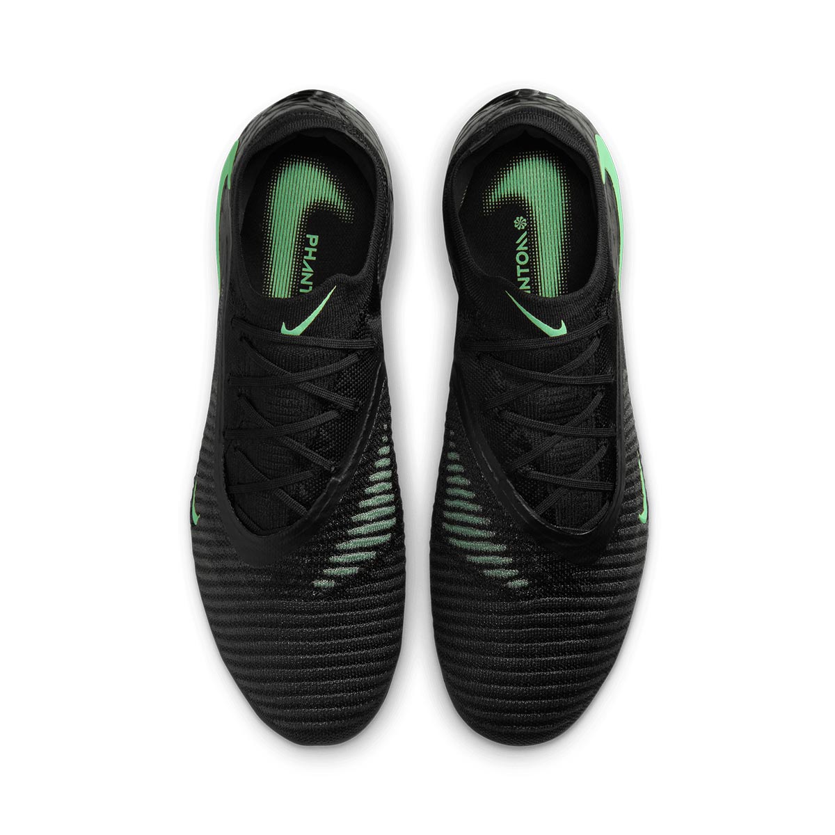 NIKE PHANTOM 6 LOW ELITE FG - BLACK/ILLUSION GREEN/BLACK