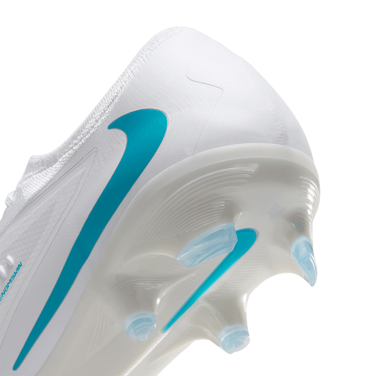 NIKE PHANTOM 6 LOW PRO FG - WHITE/DUSTY CACTUS/WHITE