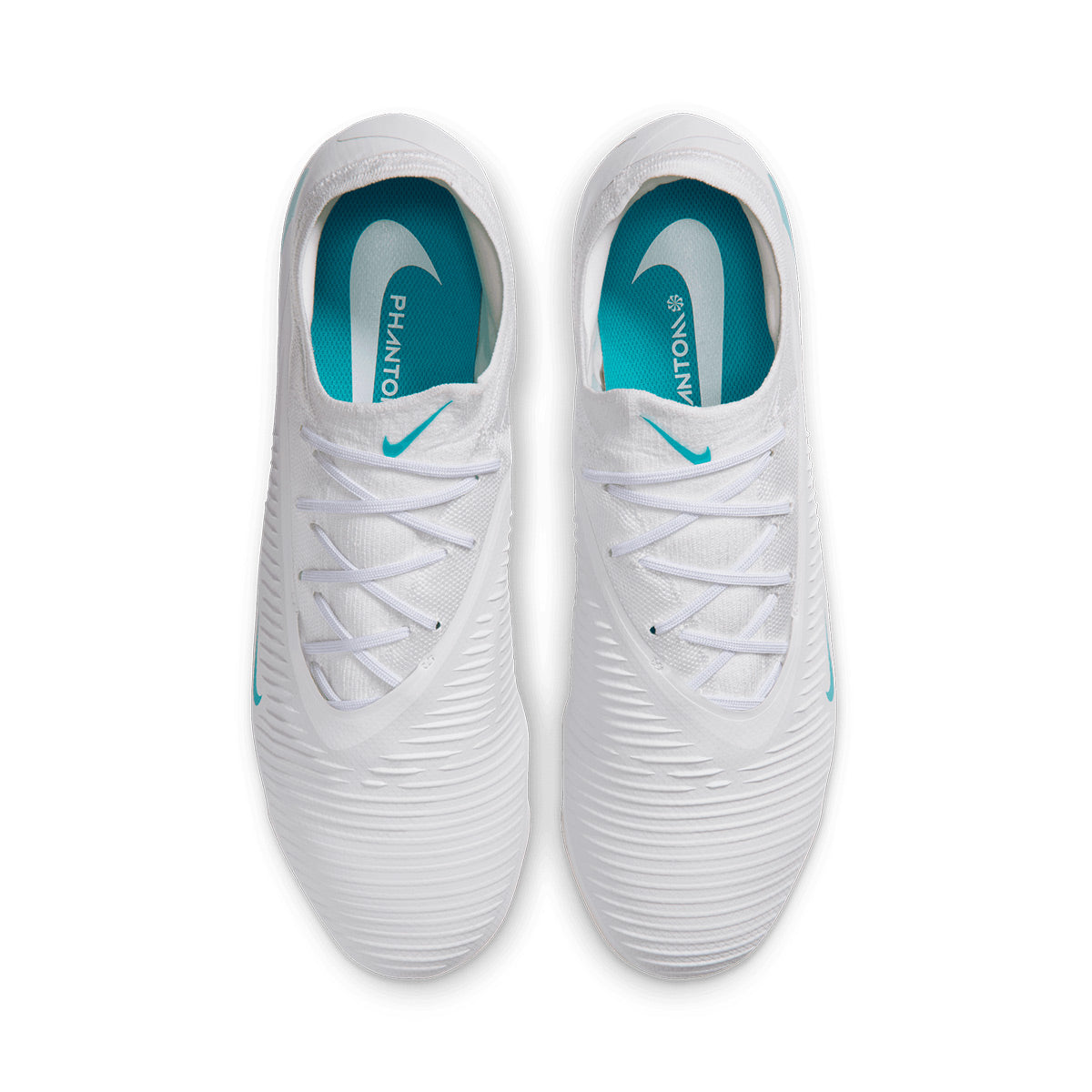 NIKE PHANTOM 6 LOW PRO FG - WHITE/DUSTY CACTUS/WHITE