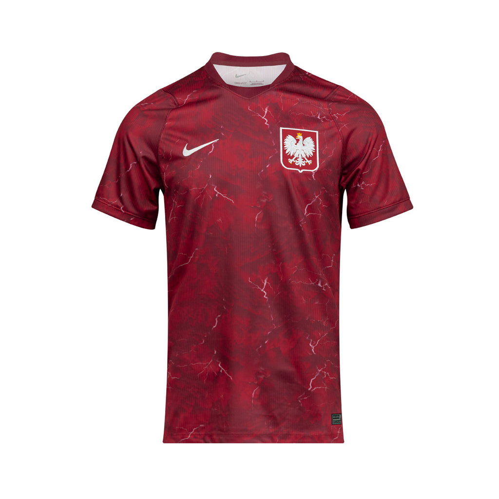 NIKE POLAND 2026 AWAY REPLICA JERSEY - NOBLE RED/SPORT RED/WHITE