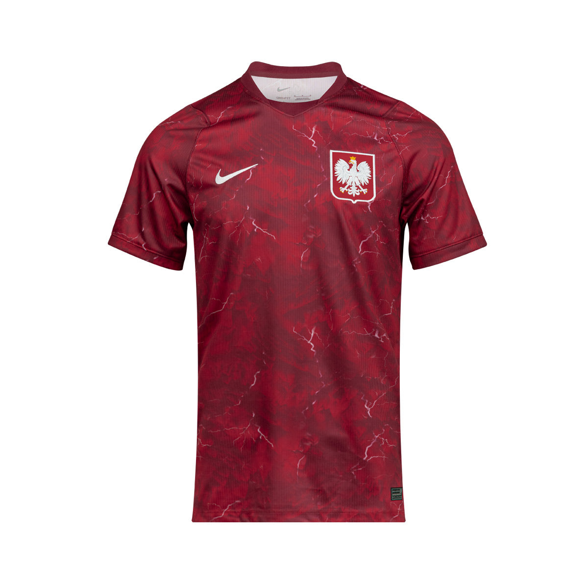 NIKE POLAND 2026 AWAY REPLICA JERSEY - NOBLE RED/SPORT RED/WHITE