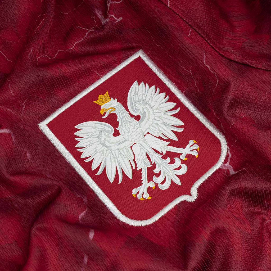 NIKE POLAND 2026 AWAY REPLICA JERSEY - NOBLE RED/SPORT RED/WHITE