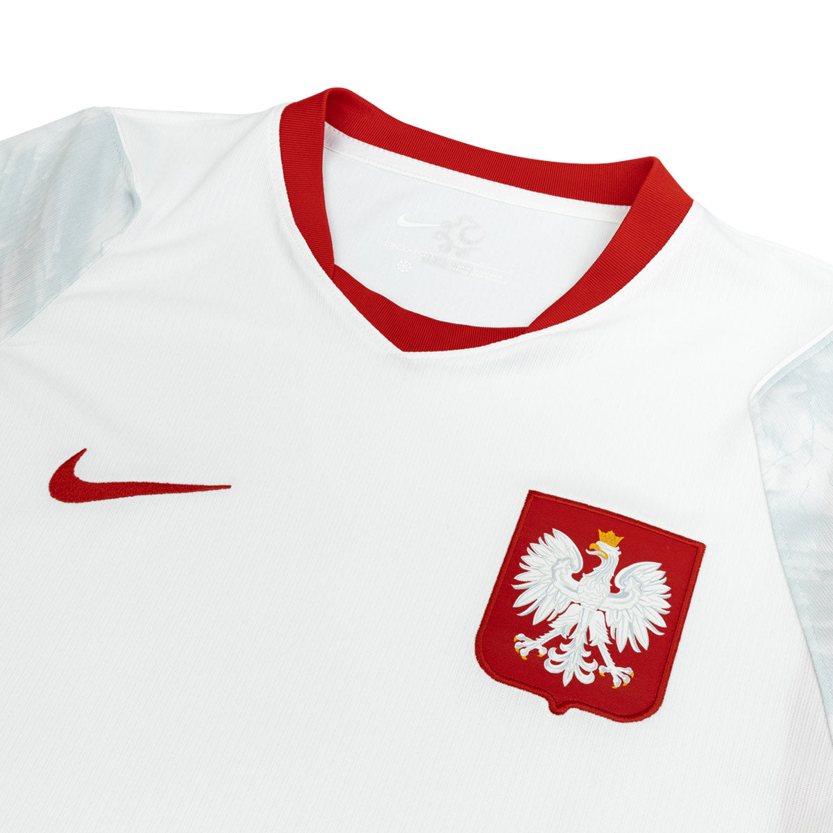 NIKE POLAND 2026 HOME REPLICA JERSEY - WHITE/FIELD SILVER/SPORT RED