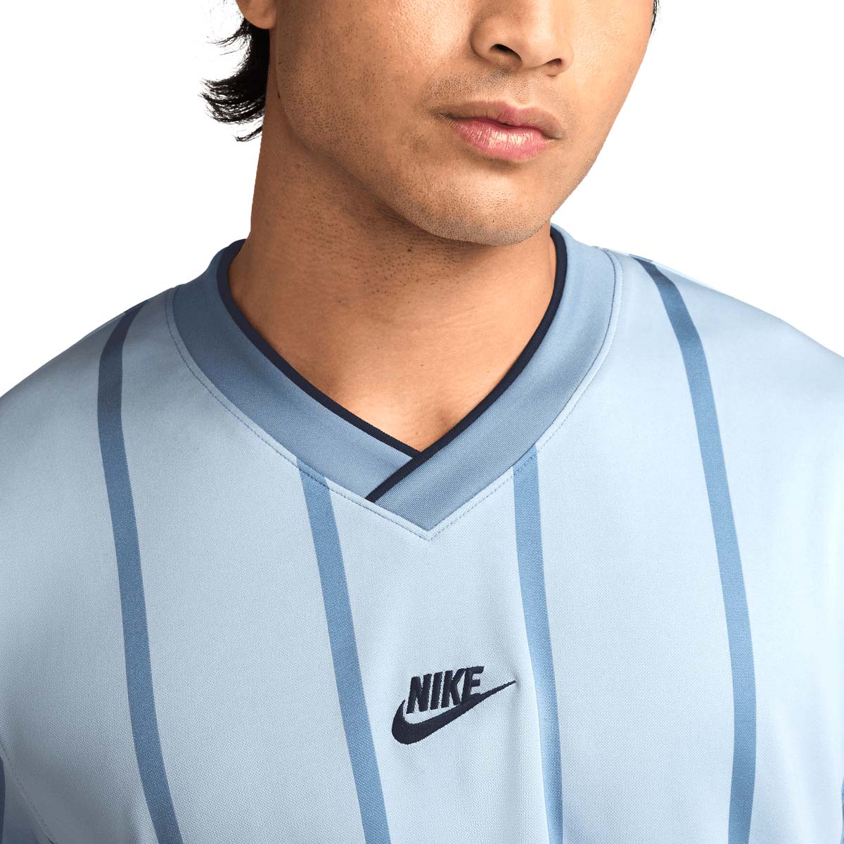 NIKE PREMIER STRIPE JERSEY - WORK BLUE/LT ARMORY BLUE/MIDNIGHT NAVY
