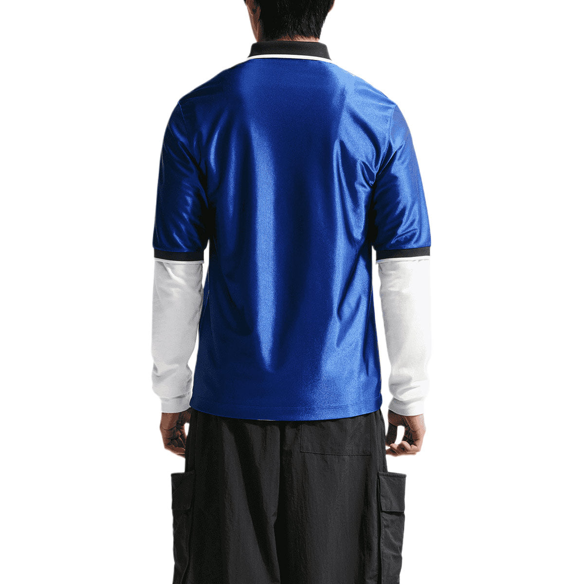 NIKE SOUTH KOREA ENERGY SS TOP JERSEY - GLOBAL BLUE/BLACK/WHITE