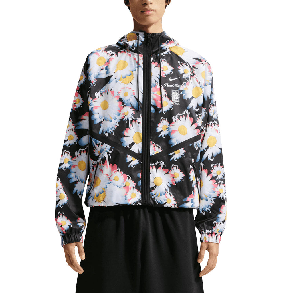 NIKE SOUTH KOREA X PEACEMINUSONE KMD ANTHEM JACKET X2 SE - BLACK/WHITE