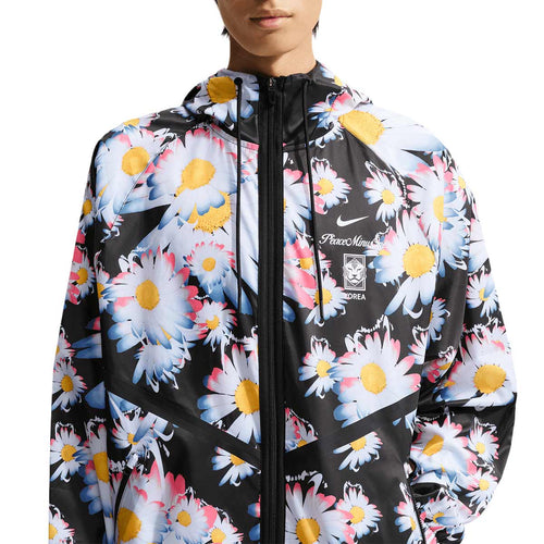 NIKE SOUTH KOREA X PEACEMINUSONE KMD ANTHEM JACKET X2 SE - BLACK/WHITE