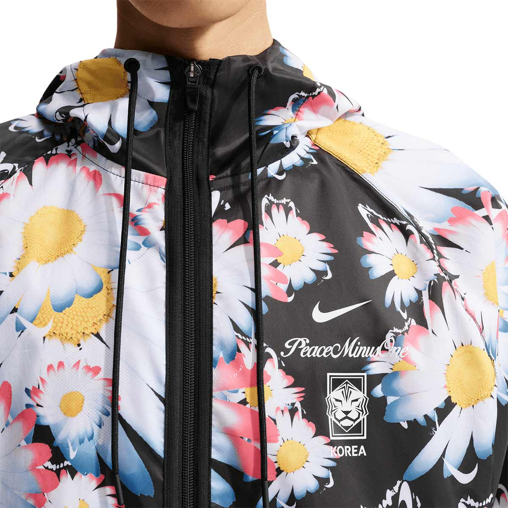 NIKE SOUTH KOREA X PEACEMINUSONE KMD ANTHEM JACKET X2 SE - BLACK/WHITE