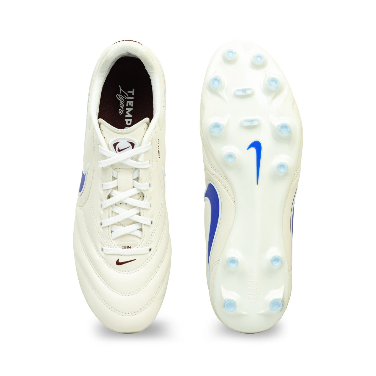 NIKE TIEMPO LIGERA PRO FG - CHALK/RACER BLUE/WHITE