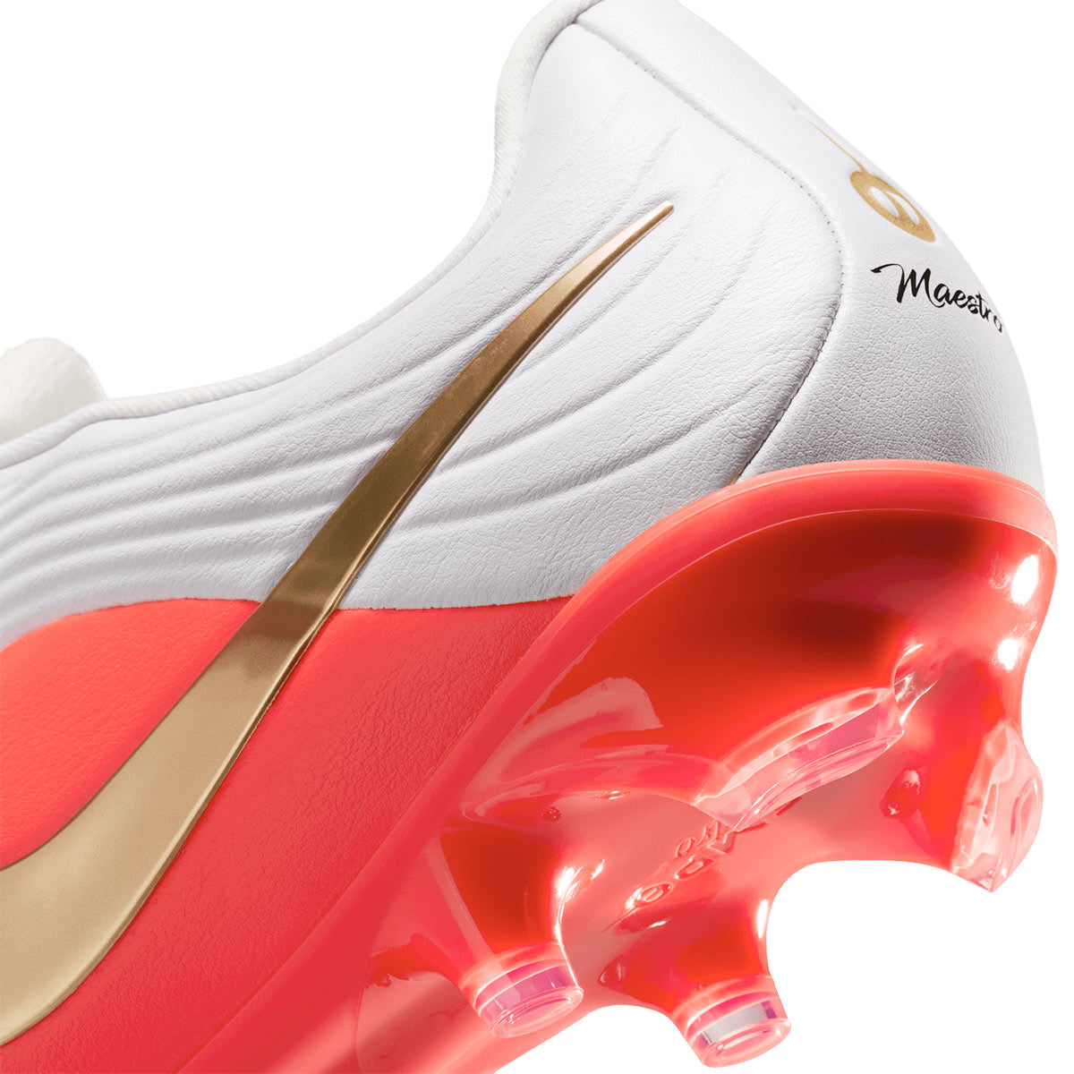NIKE TIEMPO MAESTRO ACADEMY FG/MG - WHITE/BLUR/BRIGHT CRIMSON