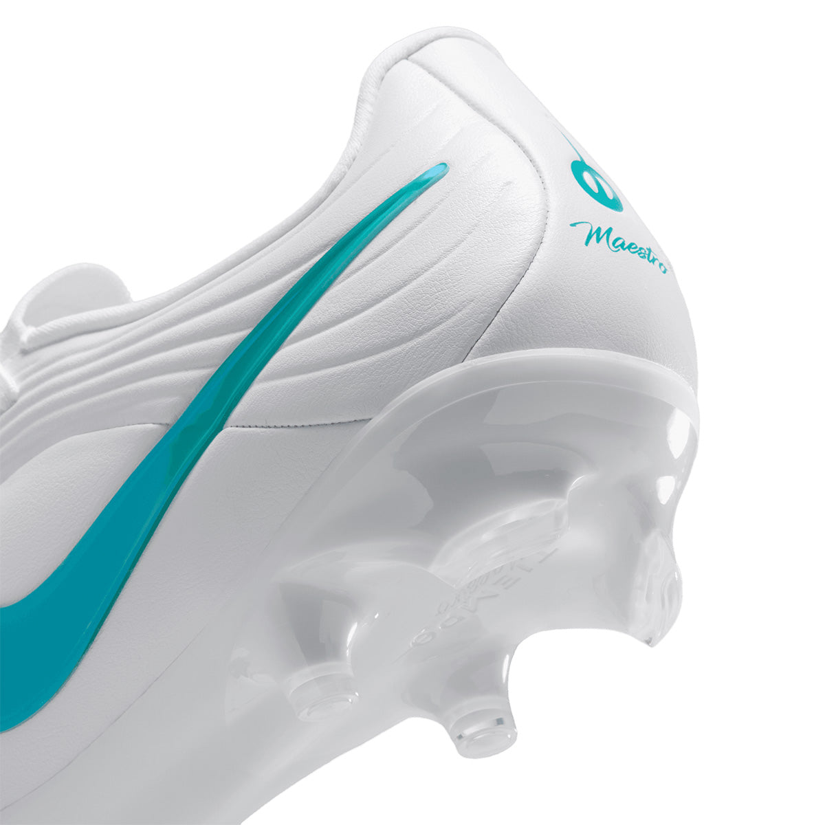 NIKE TIEMPO MAESTRO ACADEMY FG/MG - WHITE/DUSTY CACTUS/WHITE