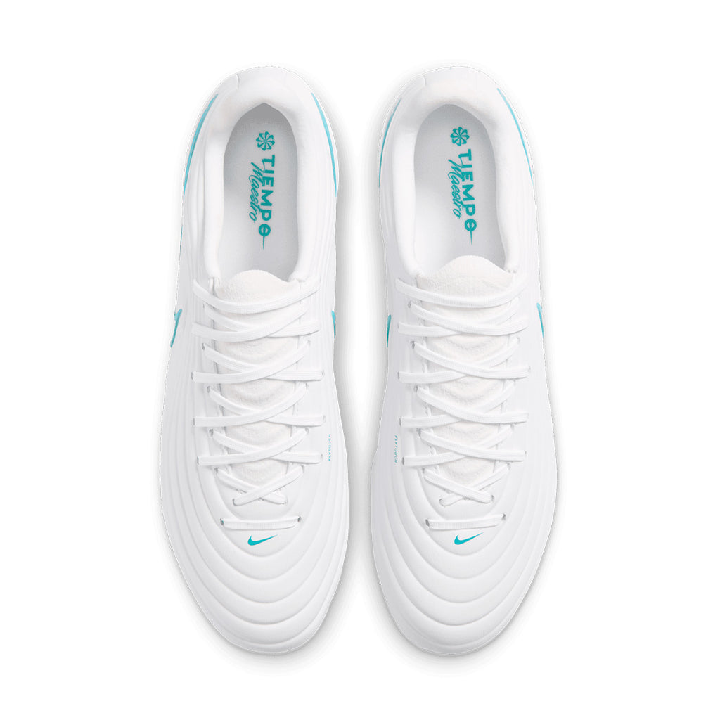 NIKE TIEMPO MAESTRO ACADEMY FG/MG - WHITE/DUSTY CACTUS/WHITE
