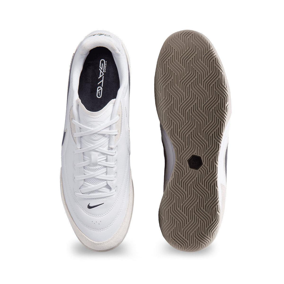 NIKE TIEMPO STREETGATO IC - WHITE/GRIDIRON/MOON PARTICLE