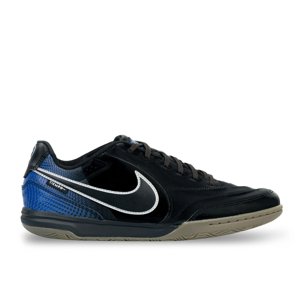 NIKE TIEMPO STREETGATO SE IC - BLACK/BLACK/BLUE JAY/METALLIC SILVER