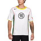 NIKE TOTAL 90 ENERGY JERSEY - WHITE/OPTI YELLOW/LT CRIMSON/BLACK